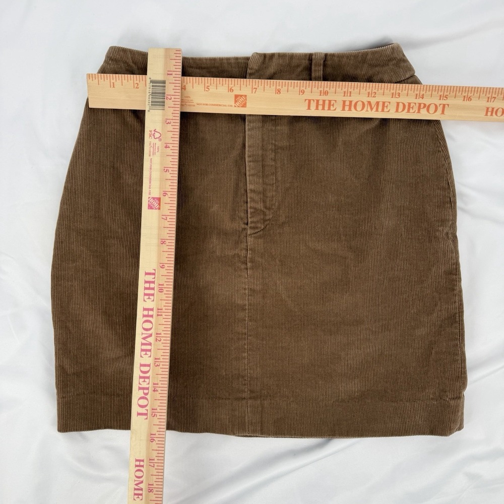 VTG Ralph By Ralph Lauren Corduroy A Line Mini Skirt Classic Pockets Y2K - Picture 6 of 6